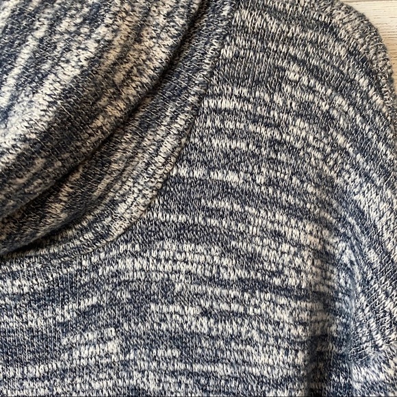 aerie Cowl Pullover Sweater Blue Sz Small - Picture 10 of 12